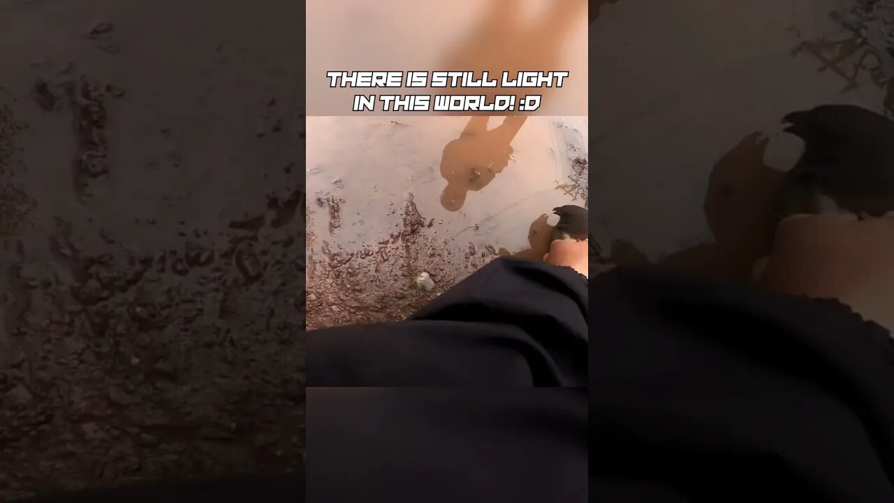 Bikers SAVE a little BIRD!