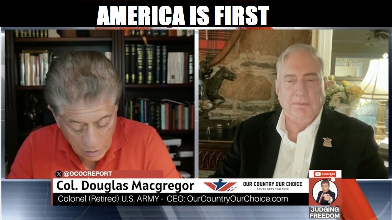 JUDGING FREEDOM W/ COL MACGREGOR. WHAT TRUMPS VICTORY MEANS TO THE CONFLICT IN UKRAINE