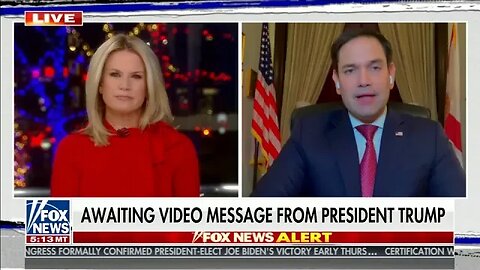 Senator Rubio Joins Martha MacCallum to Discuss America's Path Forward Following Capitol Protests