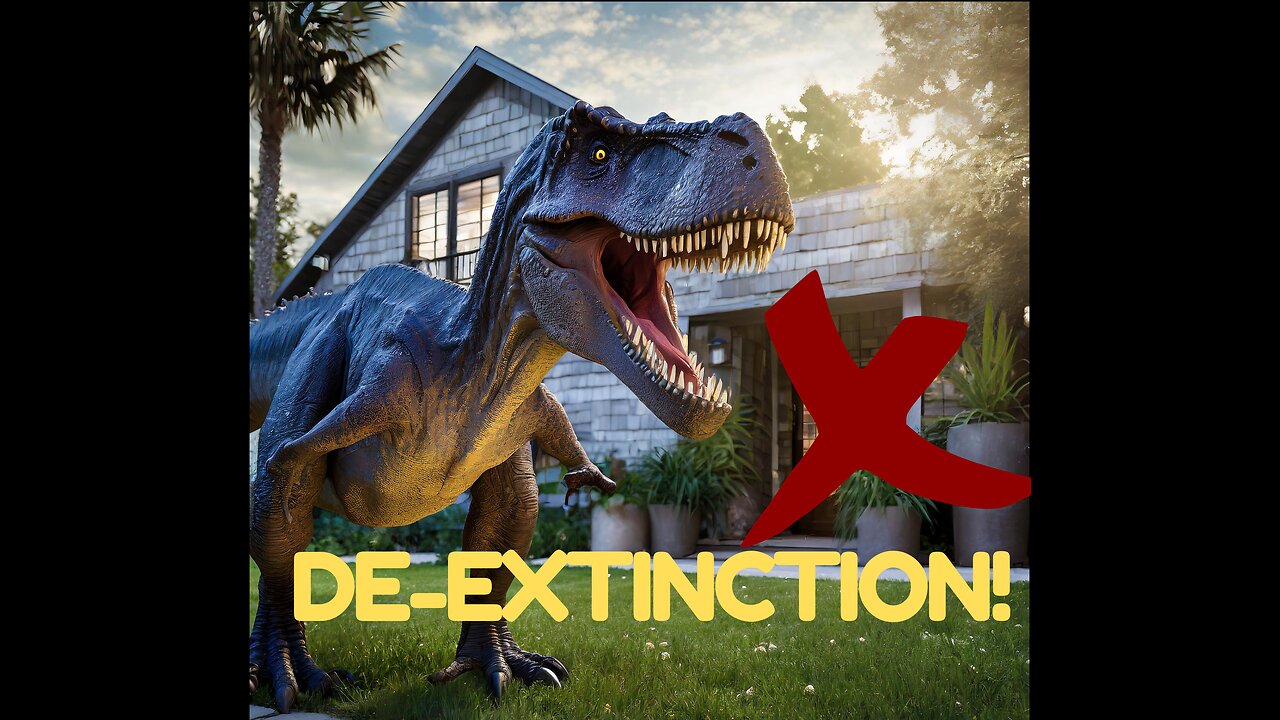 DE-EXTINCTION OF DINOSAURS!