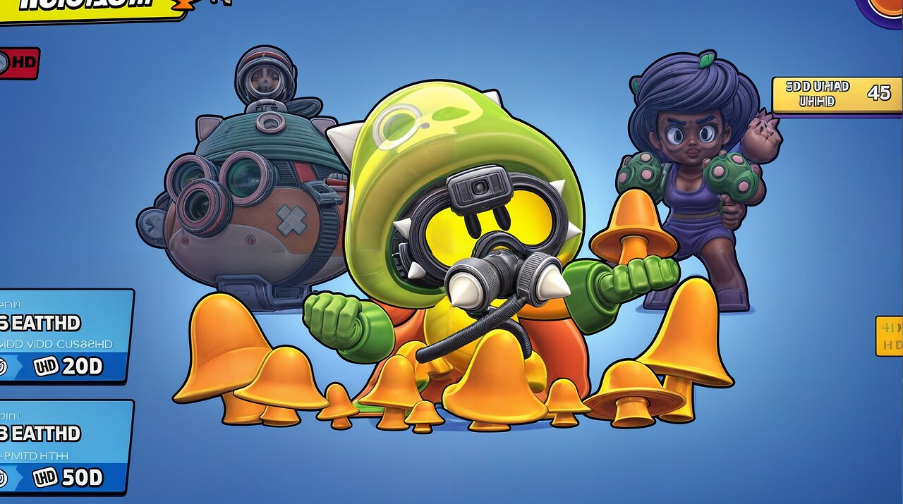 POISON CAP CORDELIUS / Brawl Ball / Brawl Stars