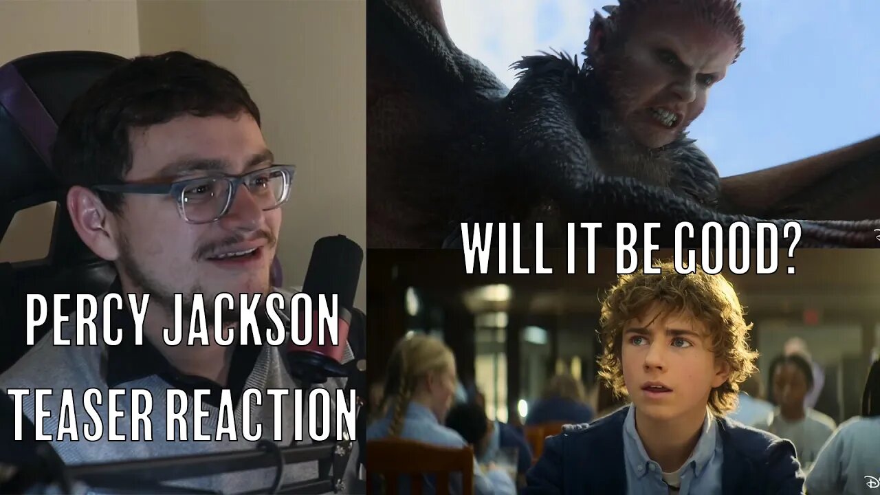 Percy Jackson and the Olympians Official Teaser Trailer Reaction