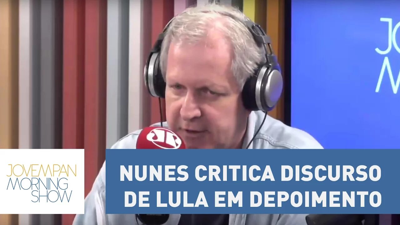 Nunes critica discurso de Lula em depoimento: “ele nunca sabe de nada”| Morning show