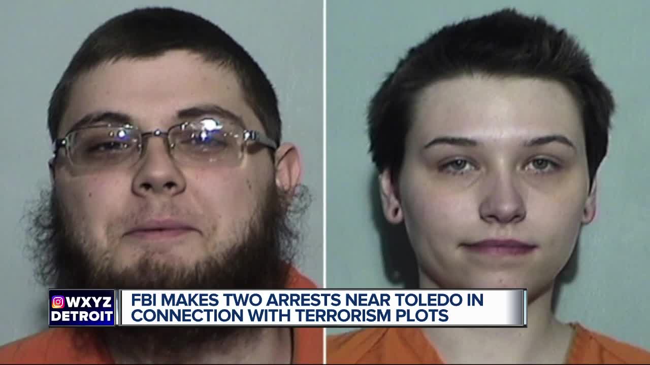 FBI makes two arrests near Toledo in connection with terrorism plots