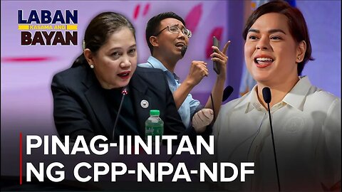 Bakit pinag-iinitan ng C P P - N P A - N D F si VP Sara?