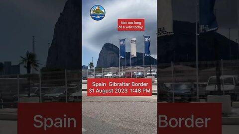 Spain Gibraltar Border 31 August 2023