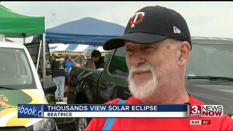 Eclipse 2017: Cheers, celebrations in Beatrice