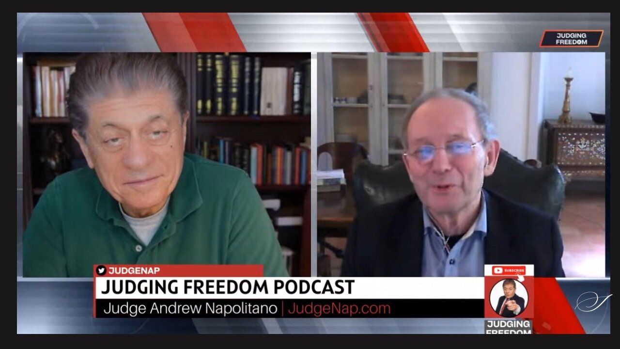 Judge Napolitano | Alastair Crooke Is Europe Preparing for War Edited