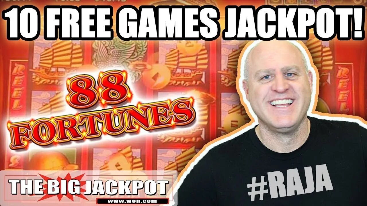 ✦ 88 Fortunes Slots ✦ BONUS JACKPOT WIN! | Raja Slots