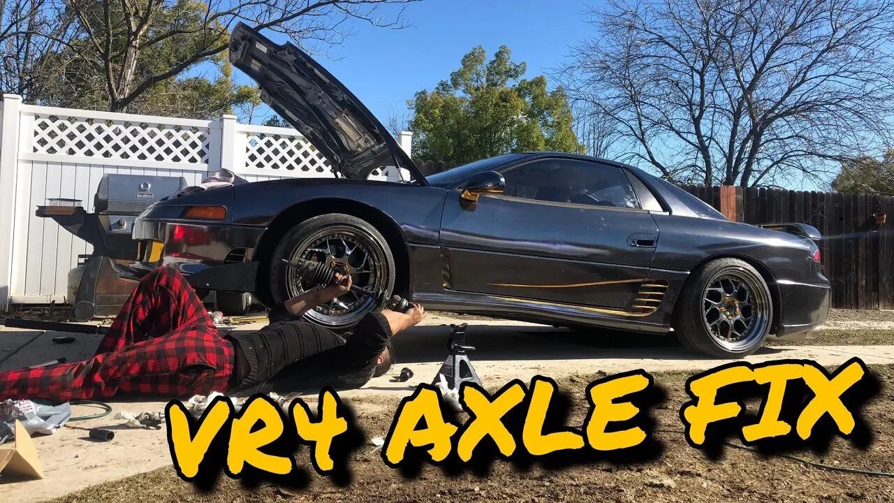 3000GT VR4 Axle Fix & The Tire King of Sacramento