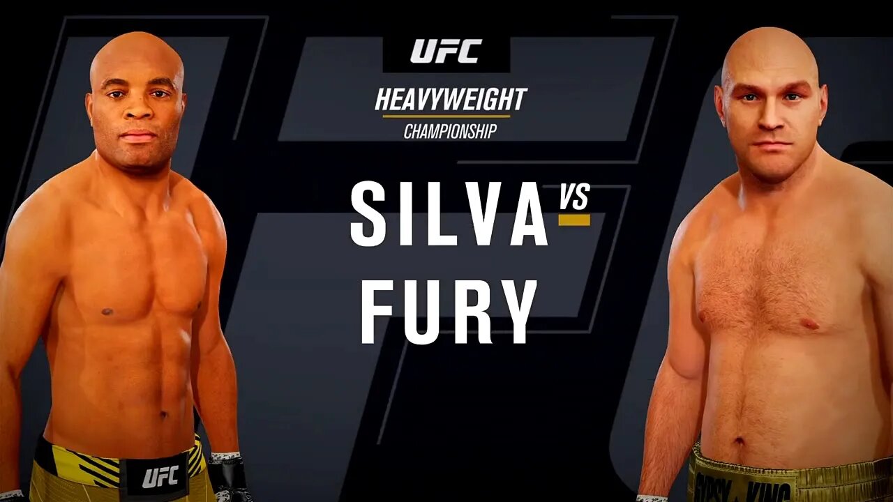 EA Sports UFC 4 Gameplay Tyson Fury vs Anderson Silva