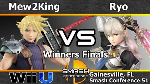 COG MVG|Mew2King (Cloud) vs. MVG|Ryo (Corrin, Roy, & Ike) - Winners Finals - SC51