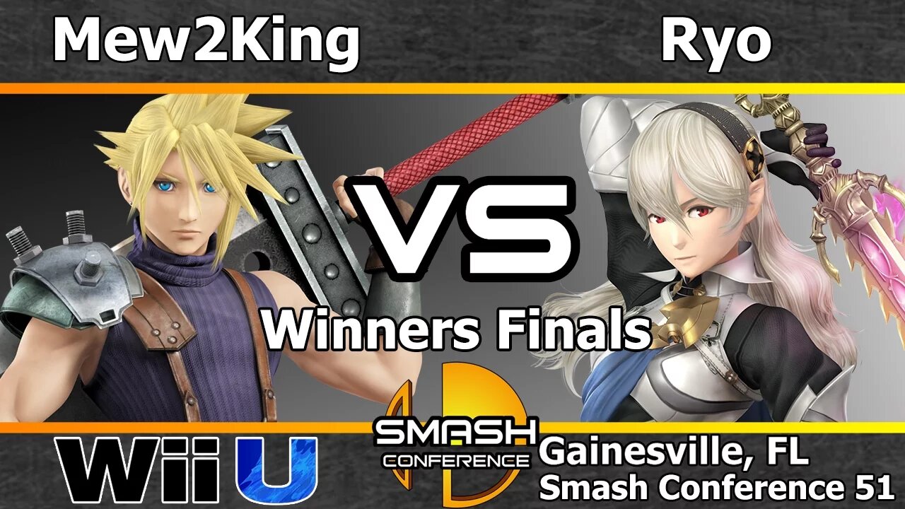 COG MVG|Mew2King (Cloud) vs. MVG|Ryo (Corrin, Roy, & Ike) - Winners Finals - SC51