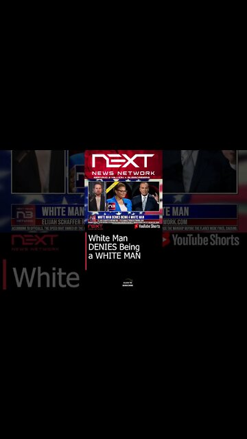 White Man DENIES Being a WHITE MAN #shorts