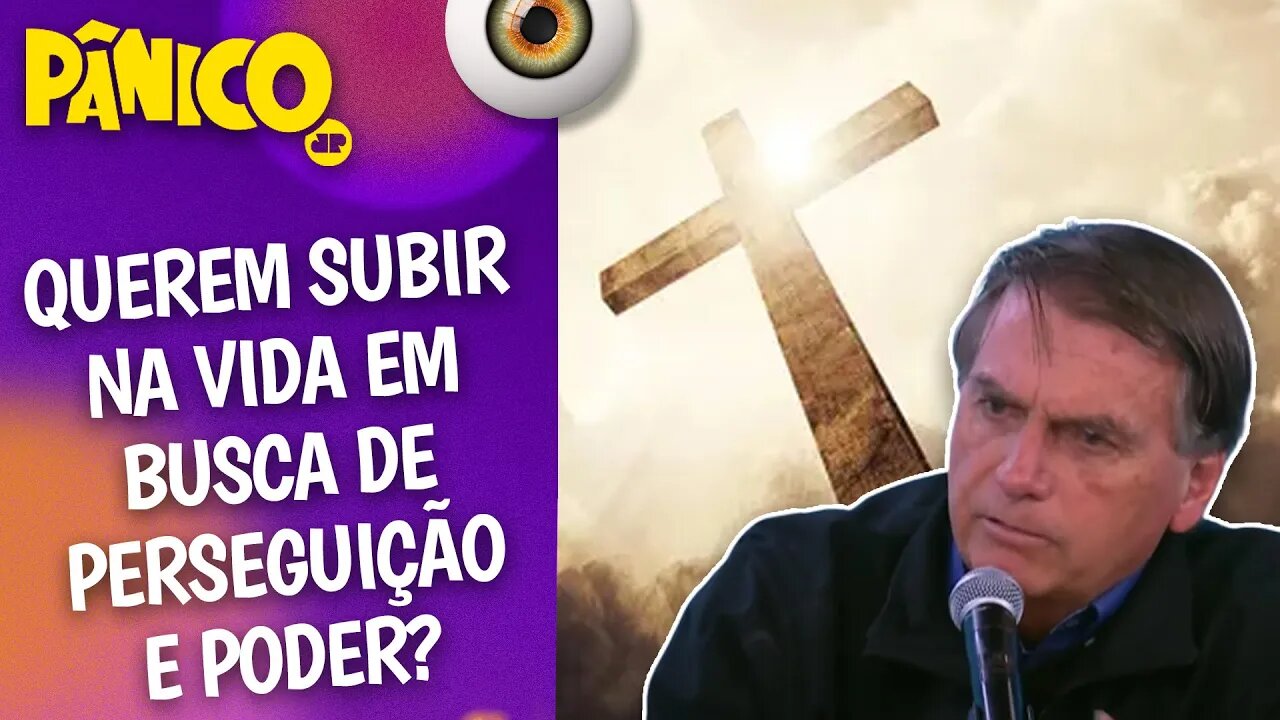 Bolsonaro: 'SE A ESQUERDA VOLTAR AO PODER, OS CRISTÃOS CORREM RISCO NO BRASIL SIM'