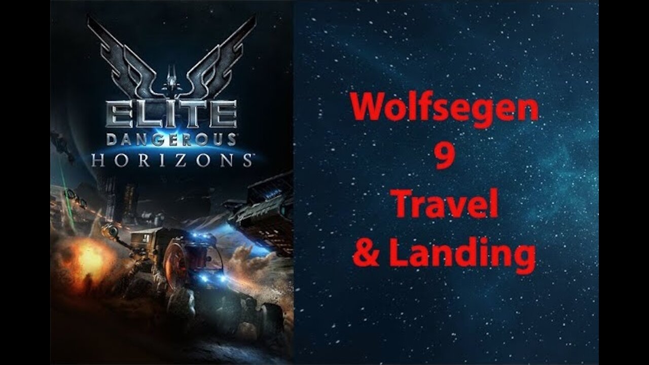 Elite Dangerous: Permit - Wolfsegen - 9 - Travel & Landing - [00142]