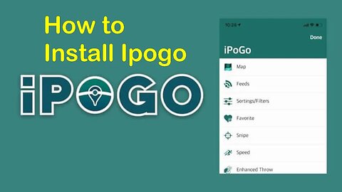 How to install ipogo