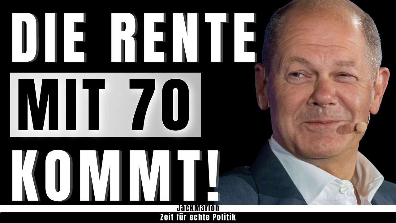 Brisant! Die Rente mit 70 wird kommen!