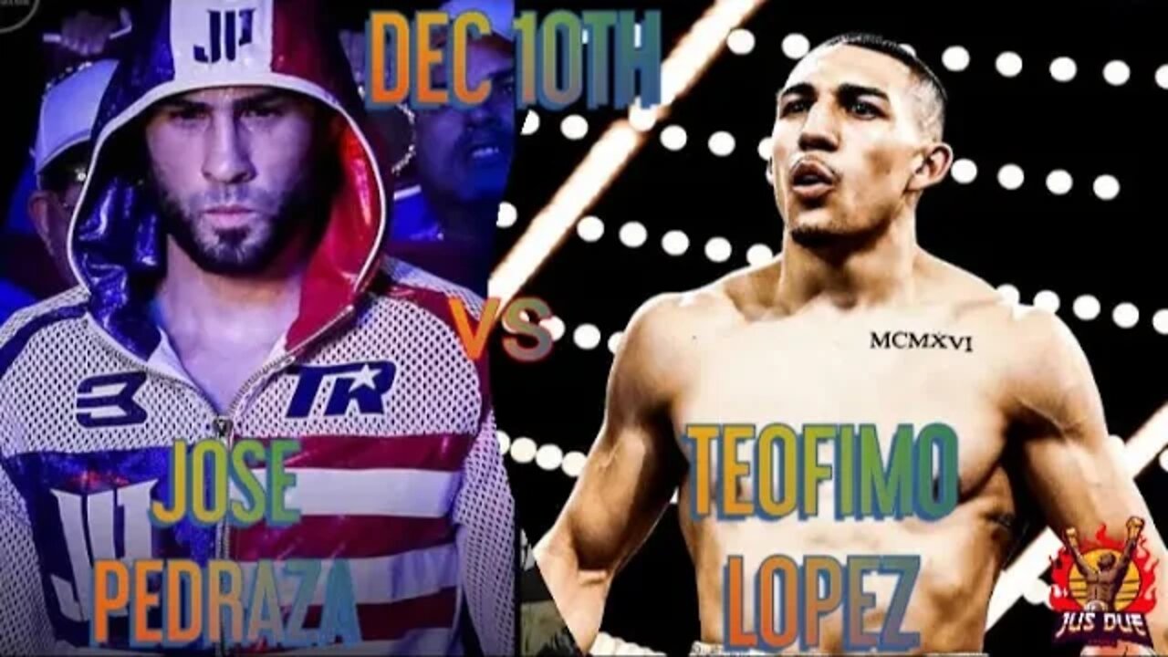 (BIG NEWS) Teofimo Lopez vs Jose Pedraza Dec 10th at Madison Square Garden on PPV!!! WHO WINS? #TWT