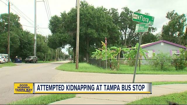 Man attempts to kidnap a 16-year-old Tampa girl on the first day of school