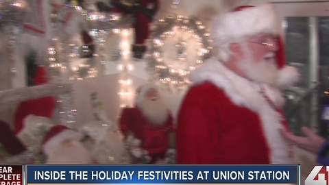 Inside the holiday festivities at Union Station