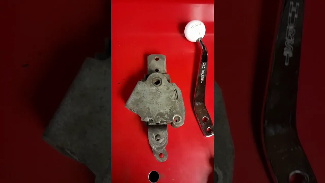 Hurst " factory " 4 speed shift mechanism.