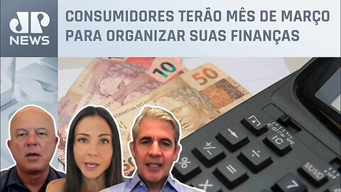 Mutirão permite renegociação de dívida com bancos; Felipe d'Avila, Amanda Klein e Motta analisam