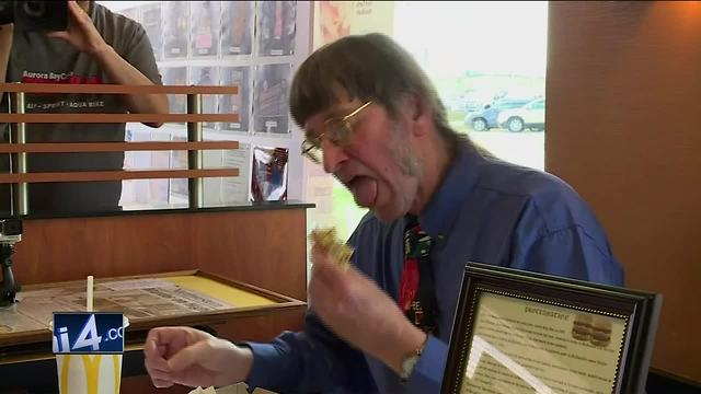 Fond du Lac man eats his 30,000th Big Mac