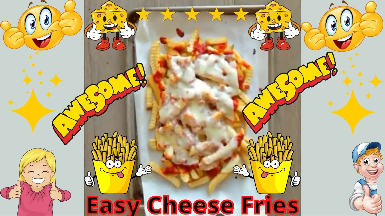 Easy Cheese Fries - Fun Easy Recipe!