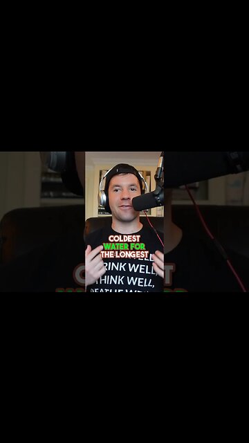 Are ice baths overrated? Have they just turned into a competition? #icebaths #coldwatertherapy