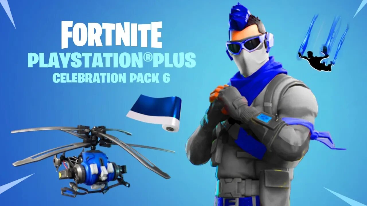 The New "PLAYSTATION CELEBRATION PACK 6" in Fortnite! PS4 PLUS PACK 6 LEAKED! (NEW FREE PS4 REWARDS)