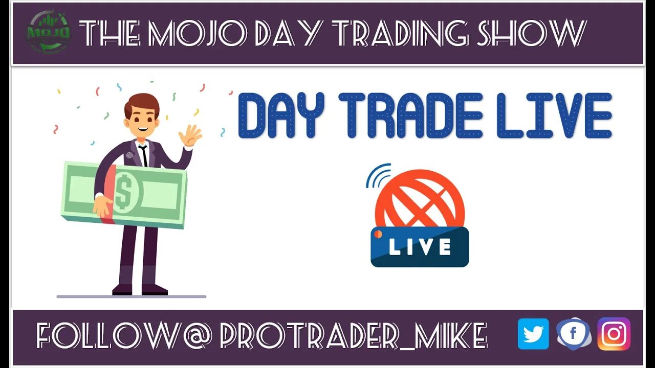 🎙️ LIVE TRADING STOCKS + FUTURES