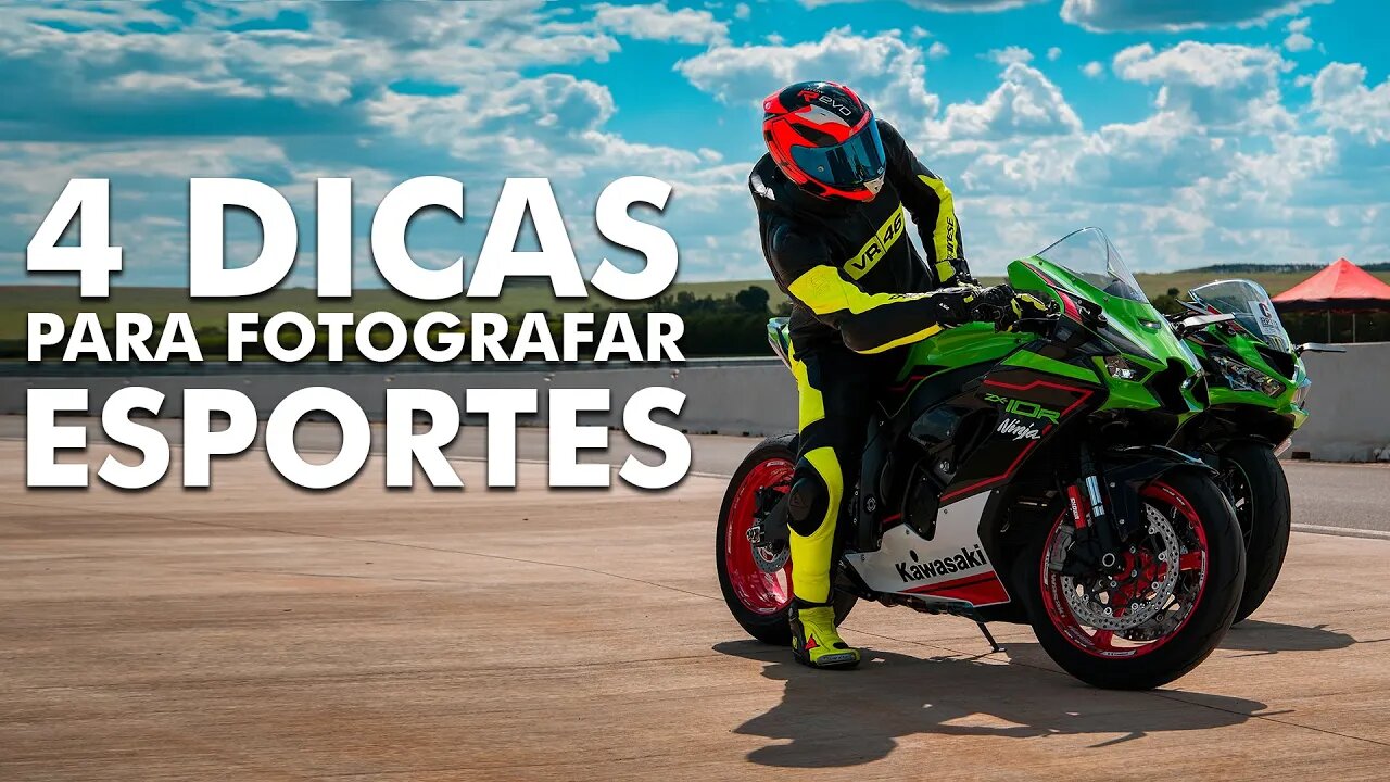 4 DICAS PARA FOTOGRAFAR ESPORTES [DICA BÔNUS]