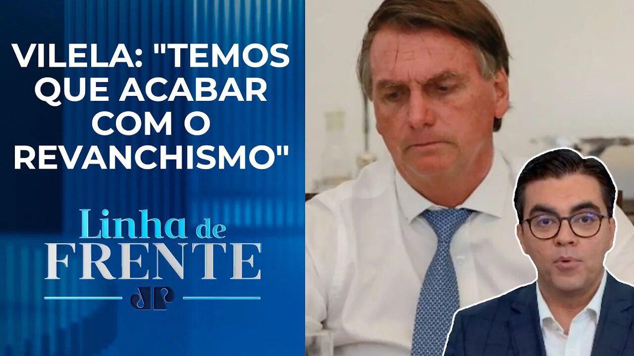 Bolsonaro diz que sofre "perseguição política" depois de se tornar réu | LINHA DE FRENTE