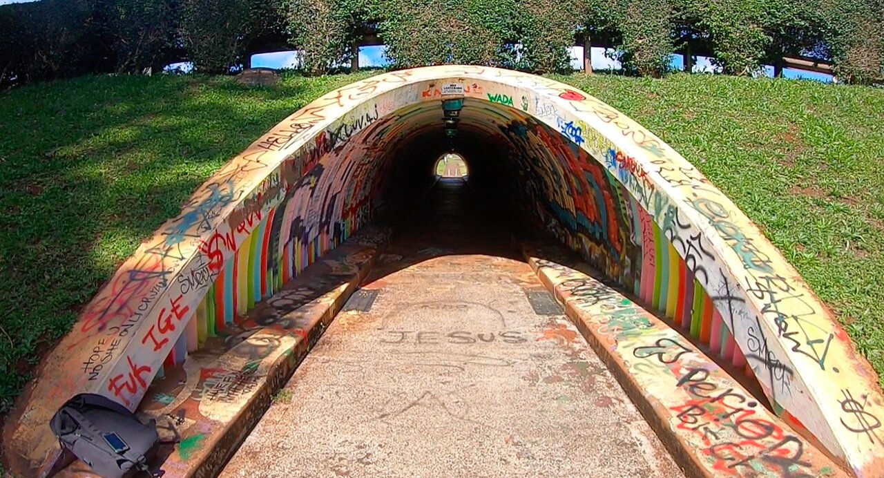 I Found a Rainbow Tunnel in Mililani