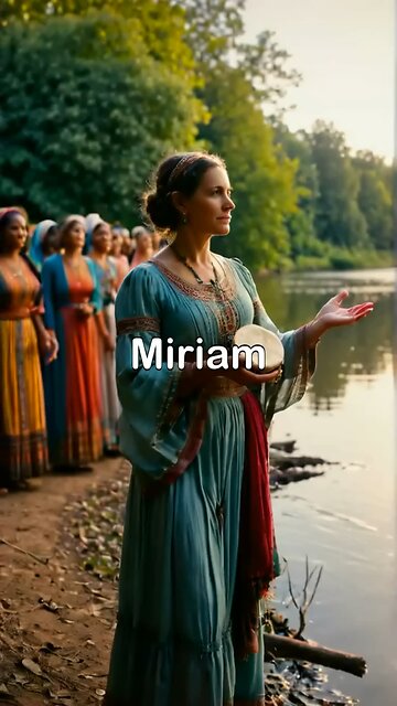 Miriam the sister of Moses.