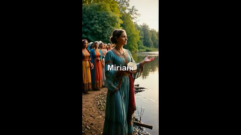 Miriam the sister of Moses.