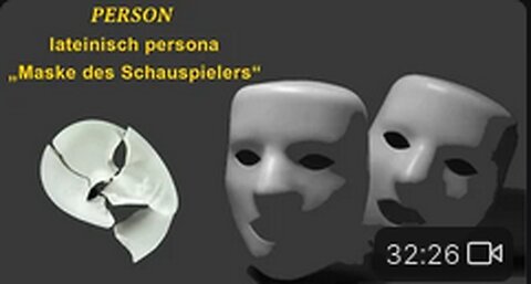 BRD-Verhaltensprogrammierung; Der Unterschied zwischen Mensch & Person!