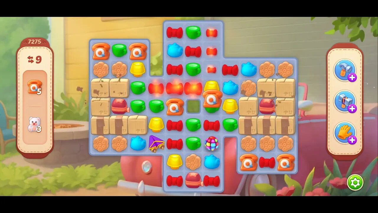 Playrix Homescapes Gameplay Walkthrough Level 7275