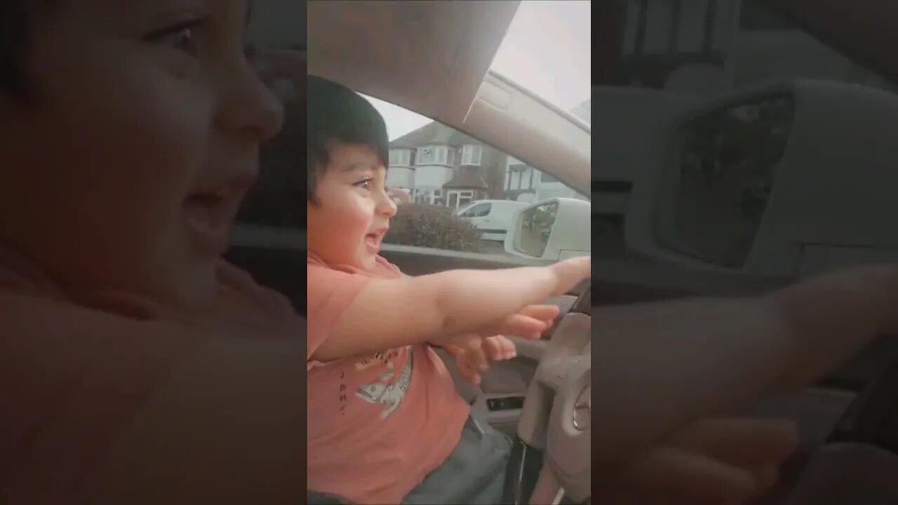 Cute baby has Road Rage #shorts #viral #youtubeshorts #roadrage