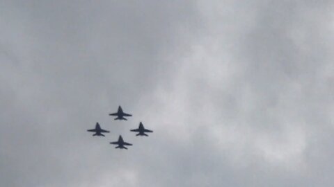 Blue Angels over my work in Annapolis