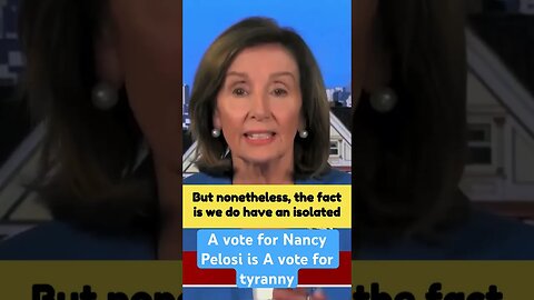 Nancy Pelosi is clueless