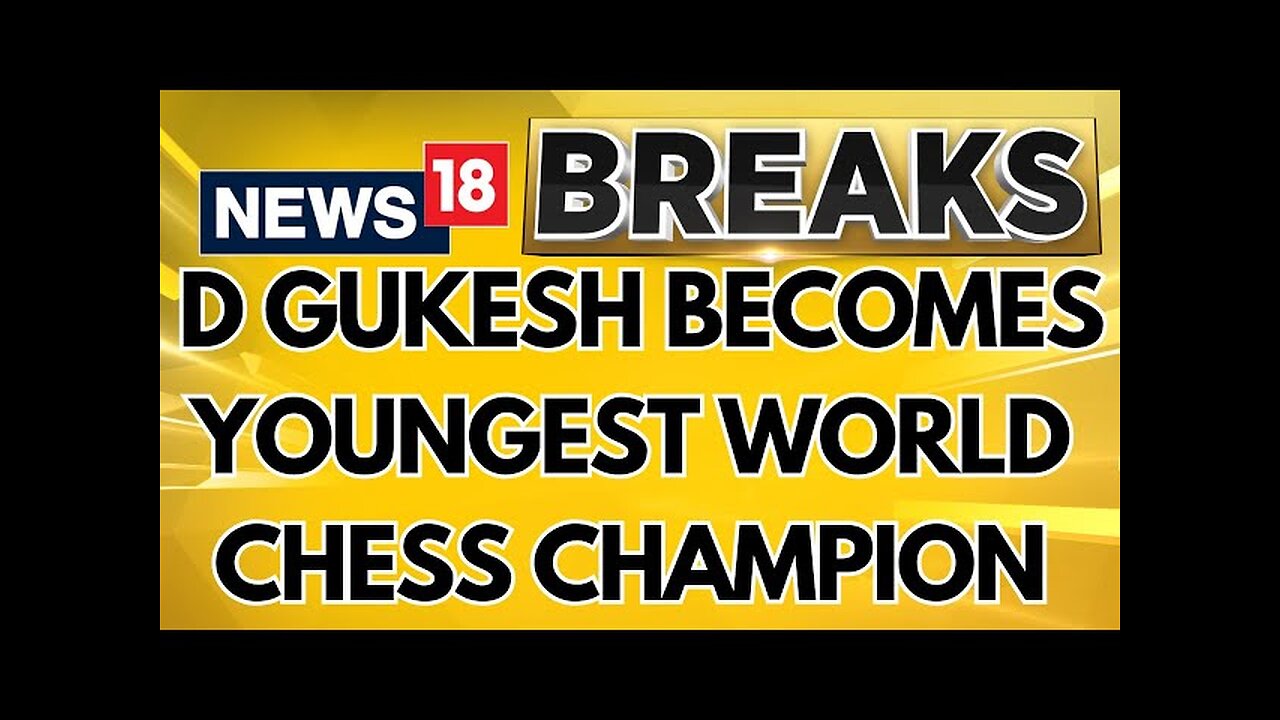 Fide Chess Championship 2024 | D Gukesh Becomes Youngest World Champion | Chess | News18