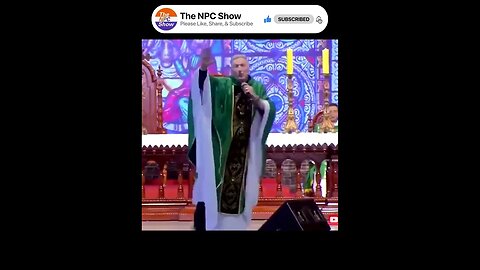 Priest Gets Pushed Off Stage Mid-Sermon 🟠⚪🟣 The NPC Show