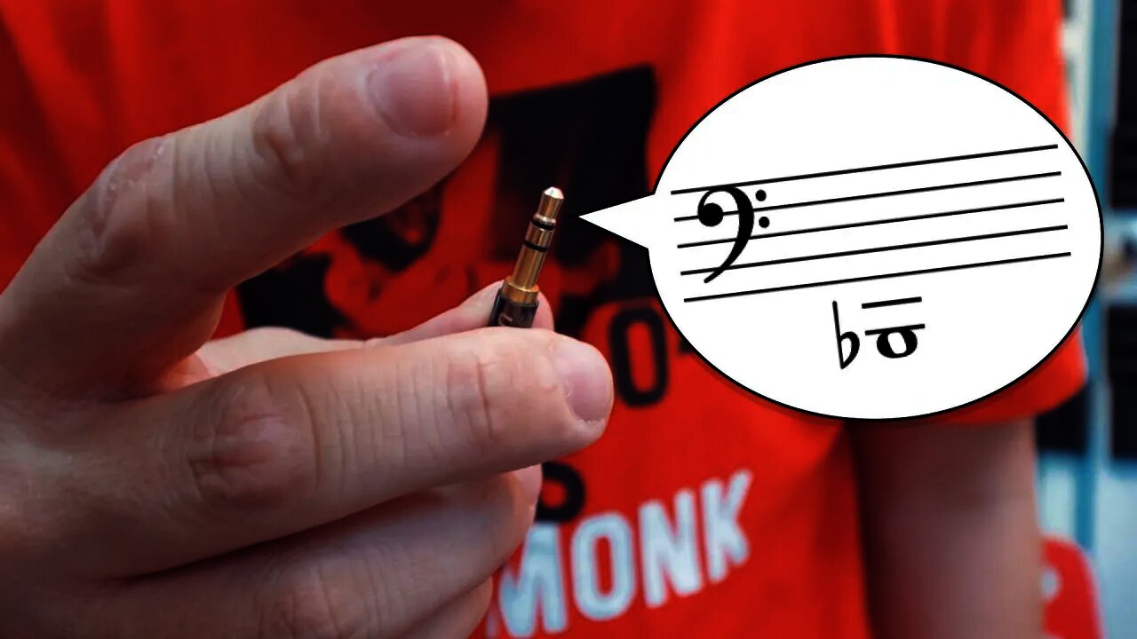 為什麼手碰到喇叭線會有「Bb」的音高?