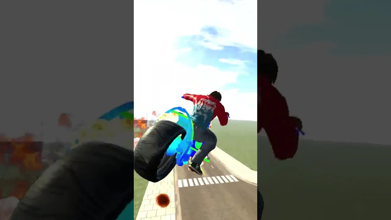 COMPANY - INDIAN RIDERS RIDING 2ND TIME DANGEROUS STUNT 🤟🤟🤟 #shorts #gaming #prakrutik_gamer