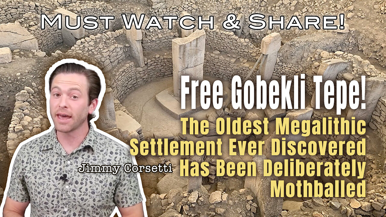 Free Gobekli Tepe! The Oldest Megalithic Settlement Ever Discovered Has Been Deliberately Mothballed