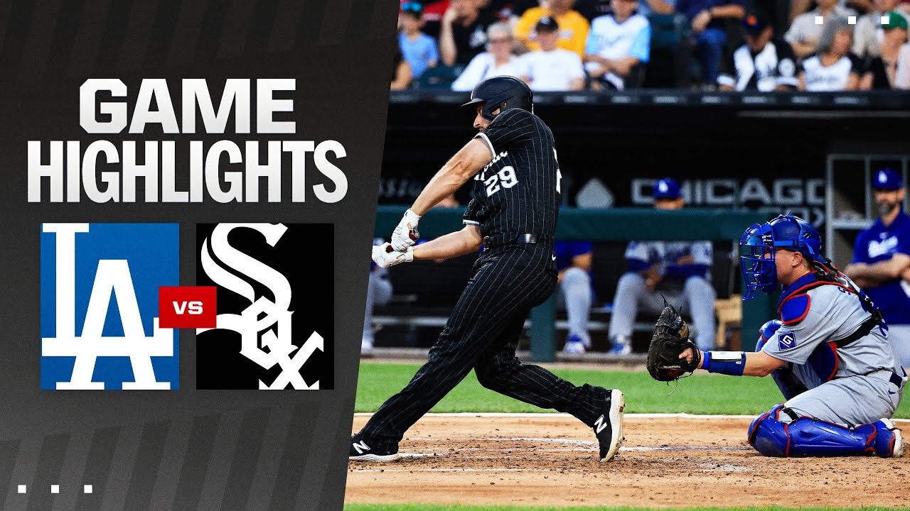 Dodgers vs. White Sox Game Highlights (6-24-24) - MLB Highlights