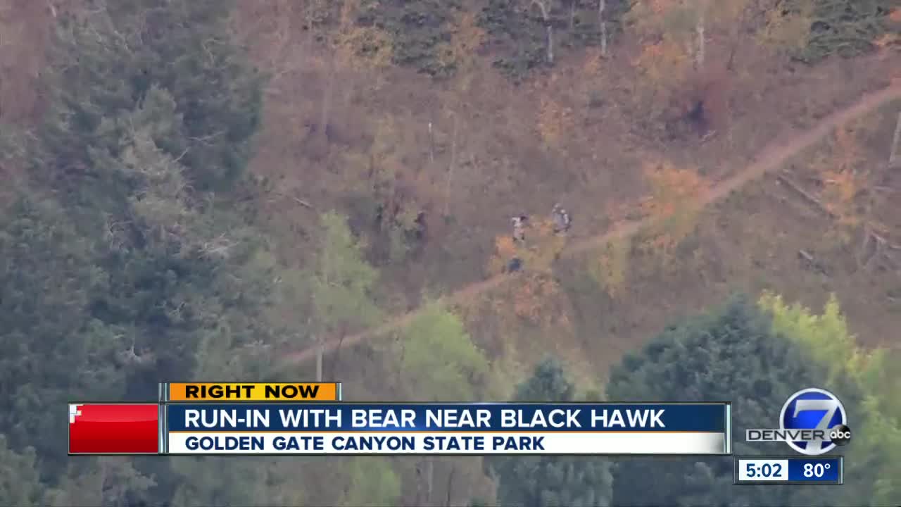 Bear attacks woman in Colorado's Golden Gate Canyon State Park