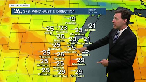 Michael Fish's NBC 26 weather forecast